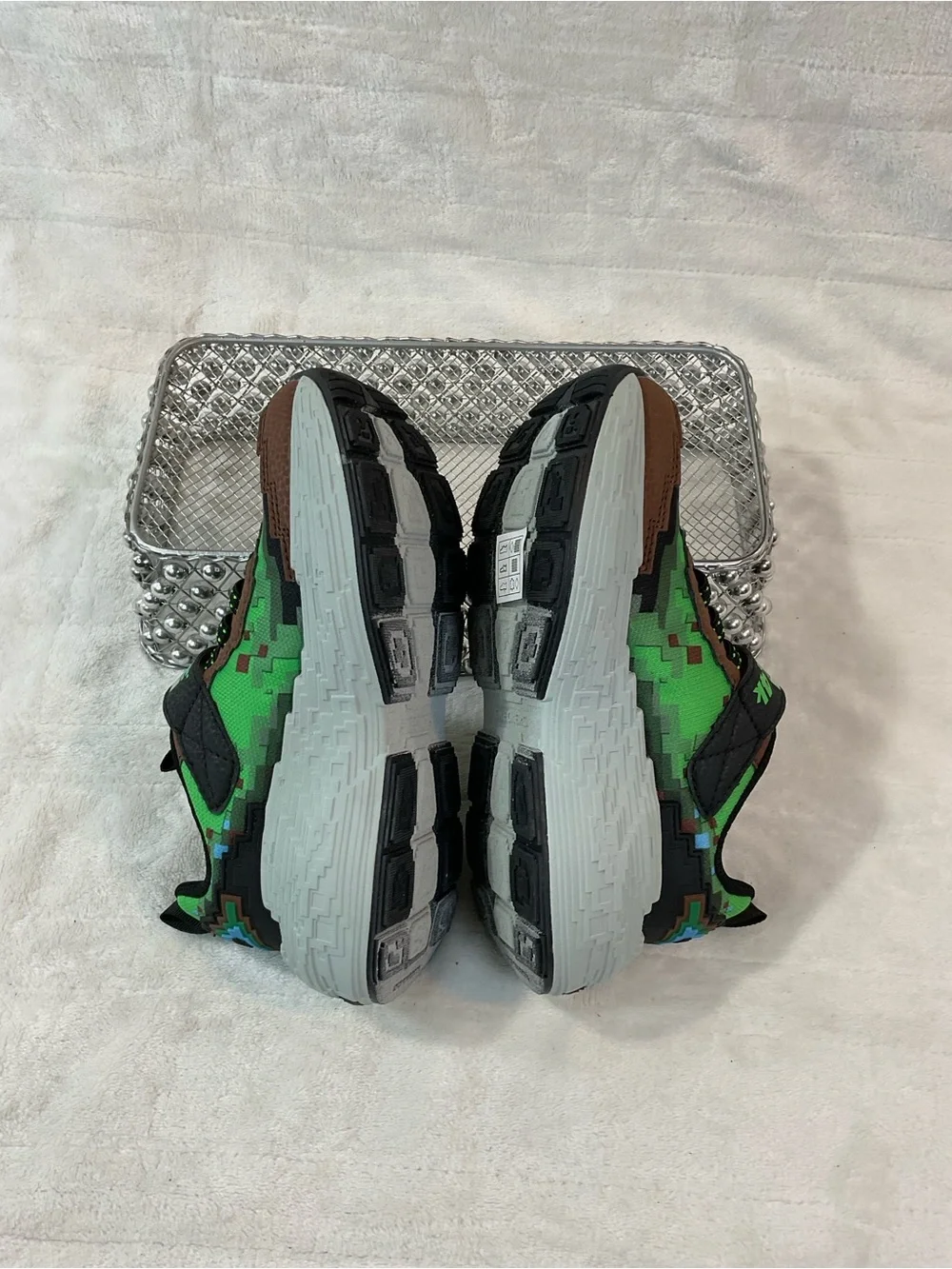 Skechers Mega-Craft 4K Minecraft Green Brown Multi Sz 13T/12UK/30EU 402160L